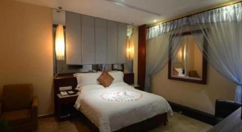 Bed in Huangma Holiday Nanhai Museum Hotel