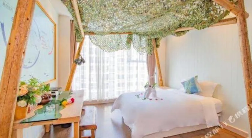 Bed in Huangma Holiday Nanhai Museum Hotel