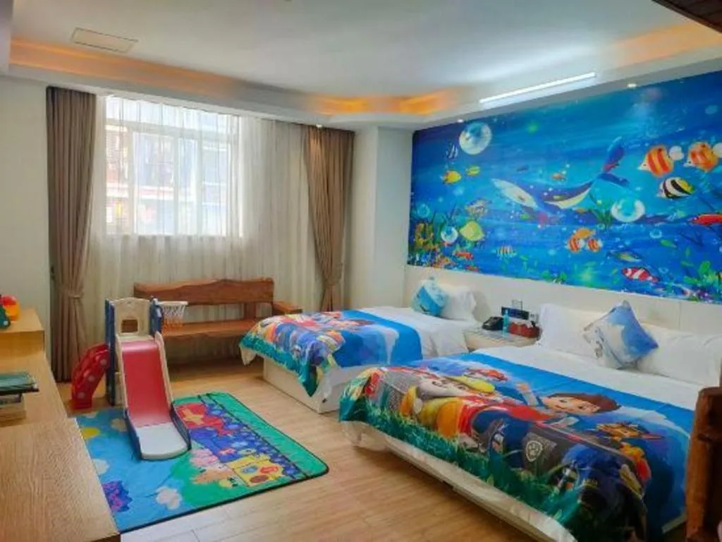 Bed in Huangma Holiday Nanhai Museum Hotel