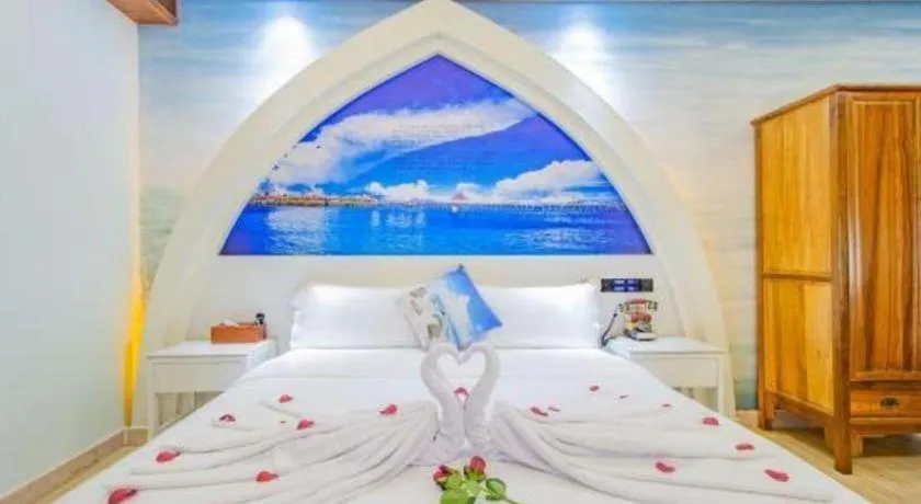 Bed in Huangma Holiday Nanhai Museum Hotel