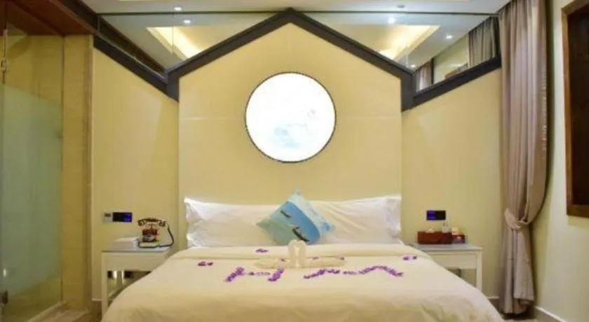 Bed in Huangma Holiday Nanhai Museum Hotel