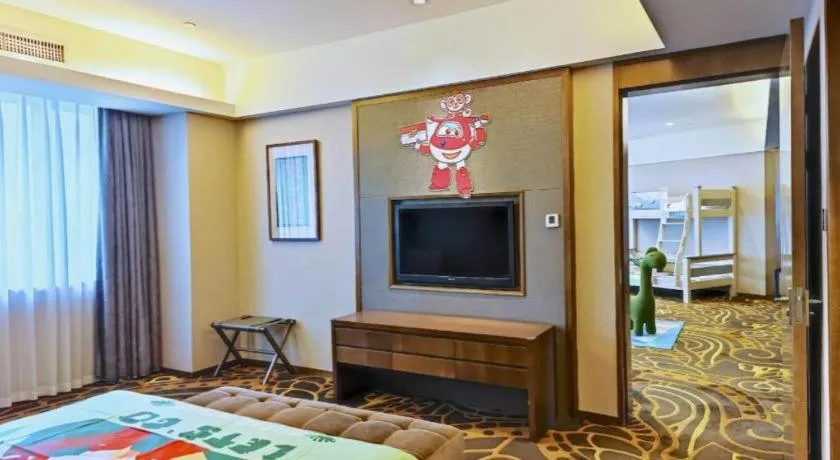 Bed in Wuhan Gleetour Hotel