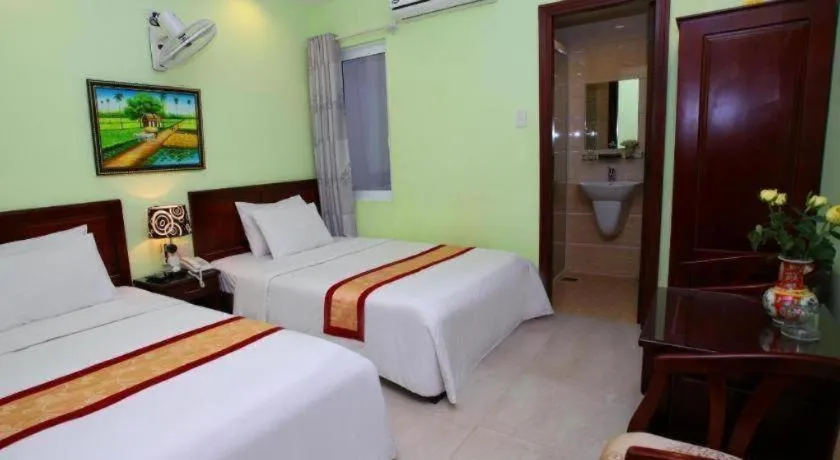 Bed in Souvenir Nha Trang Hotel