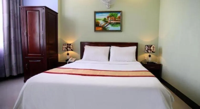 Bed in Souvenir Nha Trang Hotel