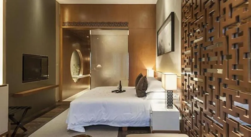 Bed in Pins De La Brume Hotel