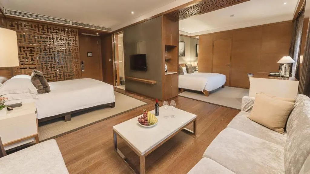 Bed in Pins De La Brume Hotel