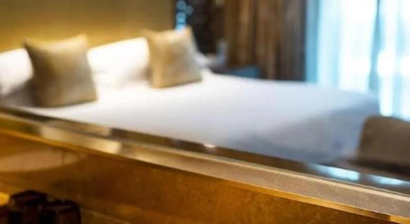 Bed in Pins De La Brume Hotel