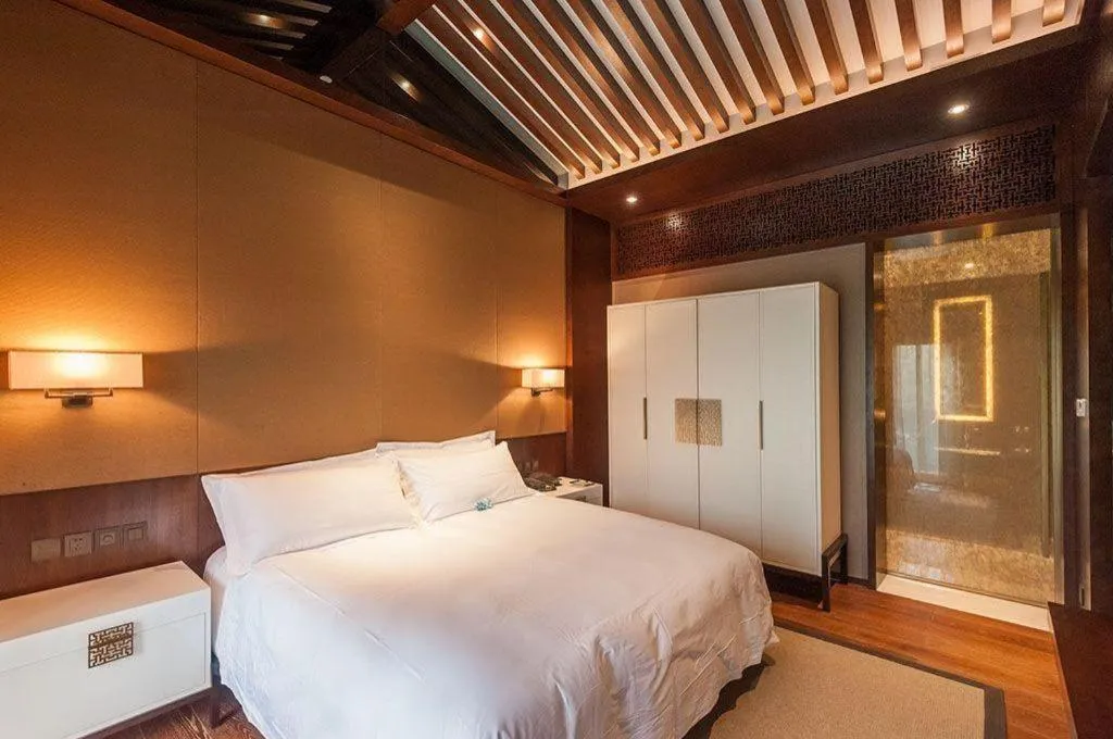 Bed in Pins De La Brume Hotel