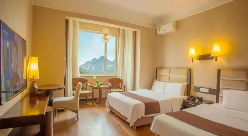 Bed in Anshan Camilla Business Hotel