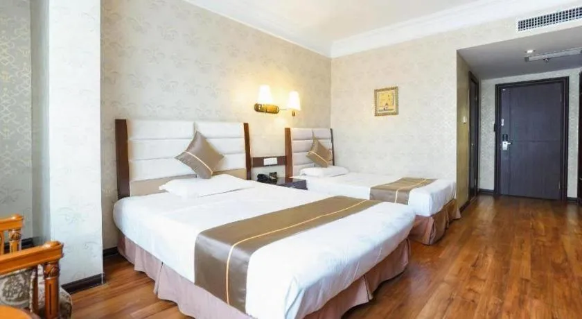 Bed in Anshan Camilla Business Hotel