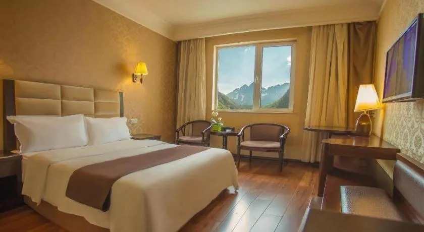 Bed in Anshan Camilla Business Hotel