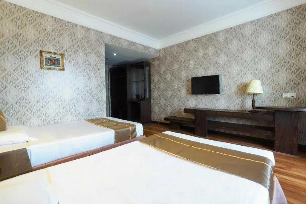 Bed in Anshan Camilla Business Hotel