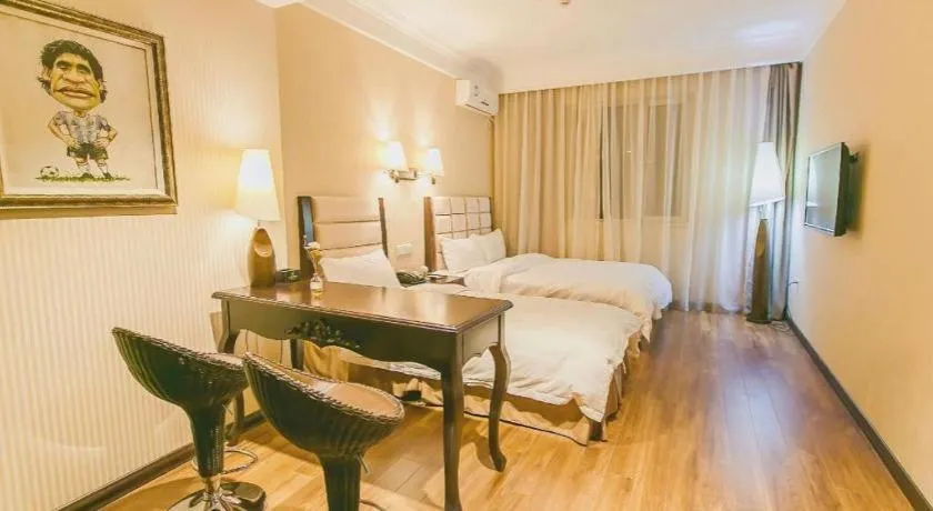 Bed in Anshan Camilla Business Hotel