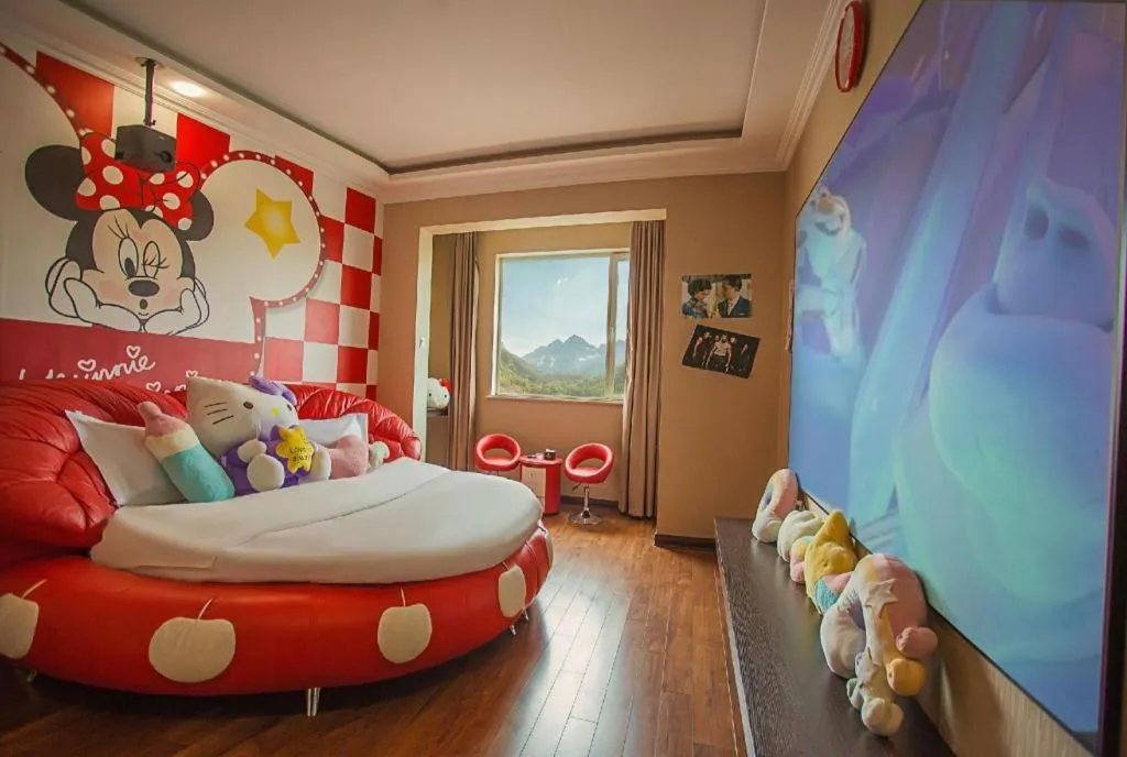 Bed in Anshan Camilla Business Hotel