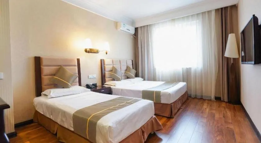 Bed in Anshan Camilla Business Hotel