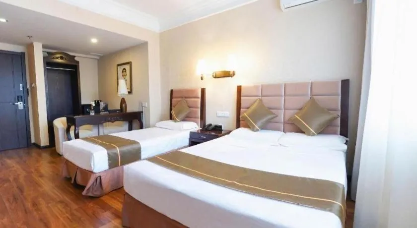 Bed in Anshan Camilla Business Hotel