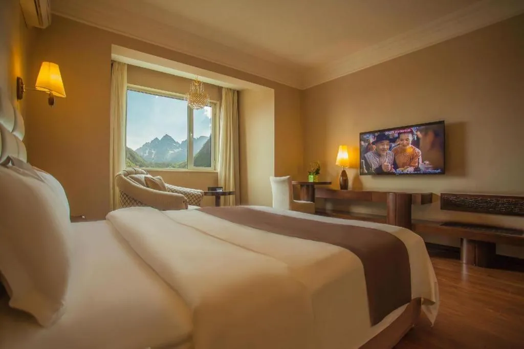 Bed in Anshan Camilla Business Hotel