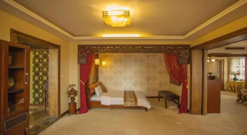 Bed in Anshan Camilla Business Hotel