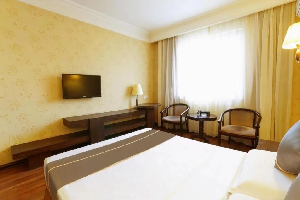 Bed in Anshan Camilla Business Hotel