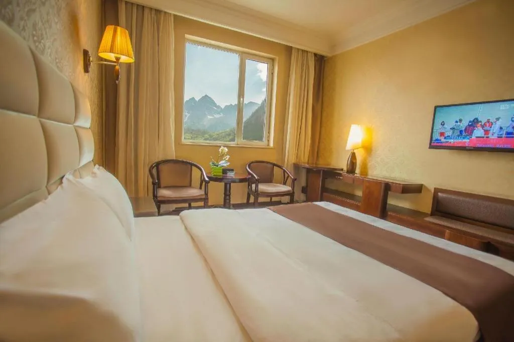 Bed in Anshan Camilla Business Hotel