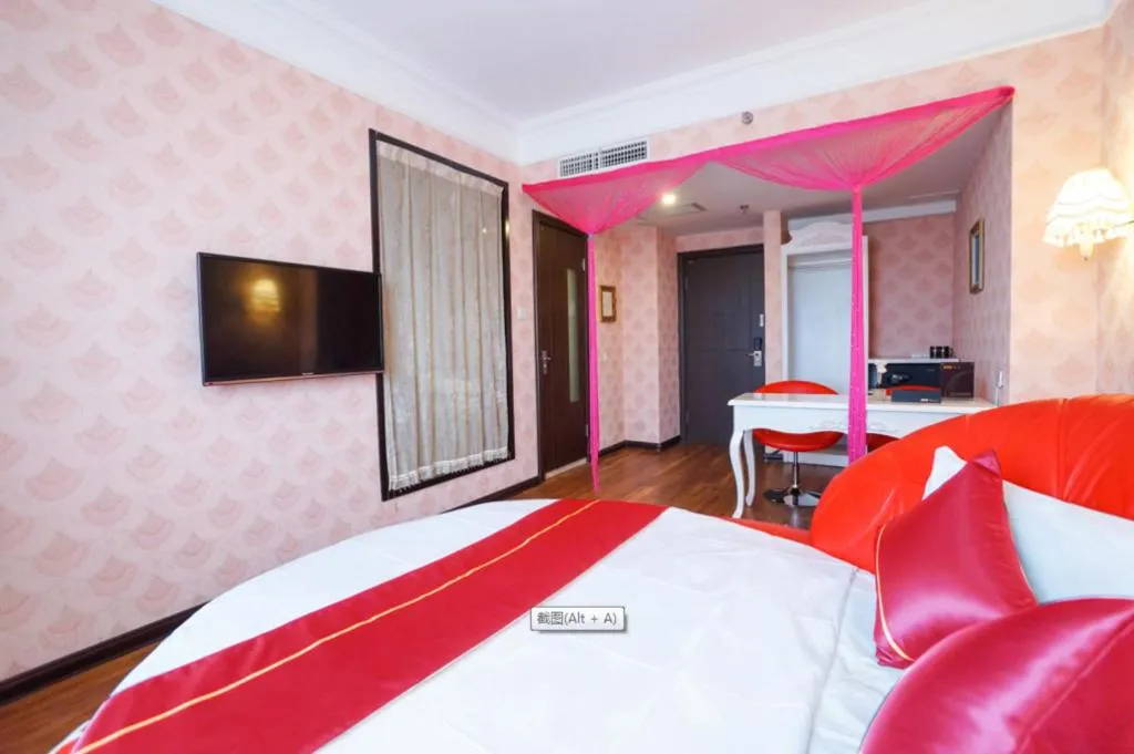 Bed in Anshan Camilla Business Hotel
