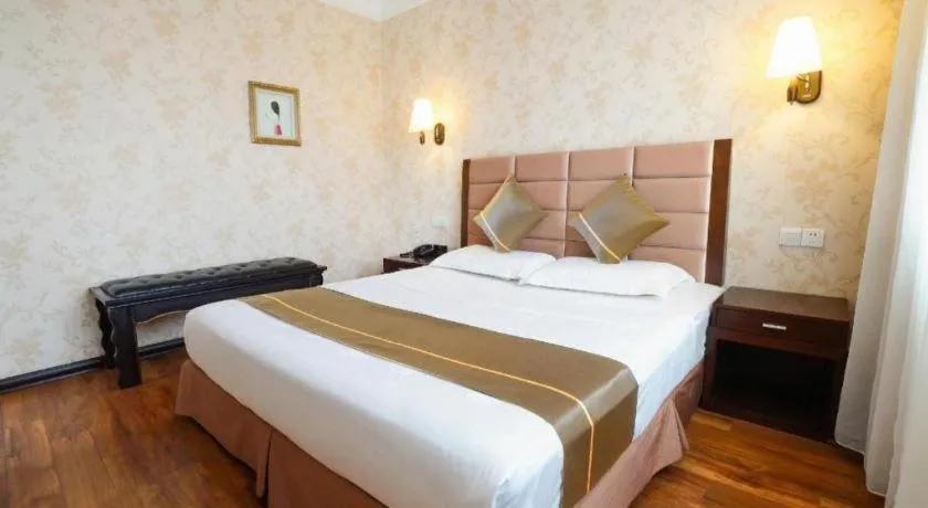 Bed in Anshan Camilla Business Hotel