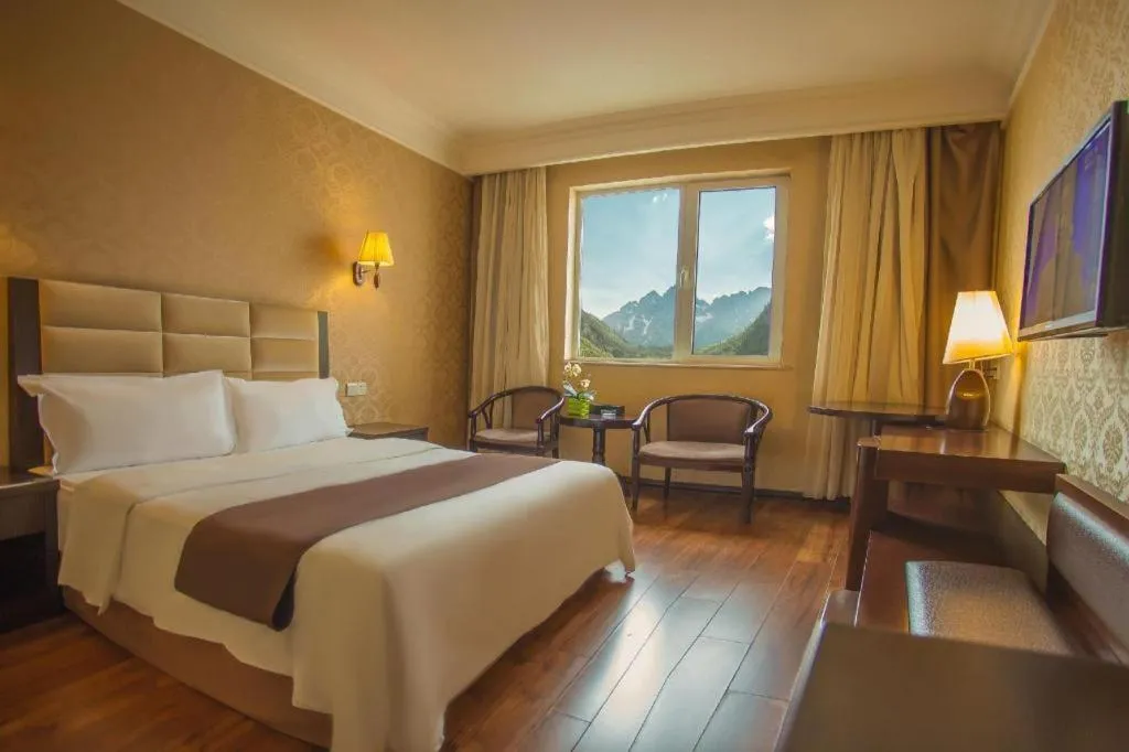 Bed in Anshan Camilla Business Hotel