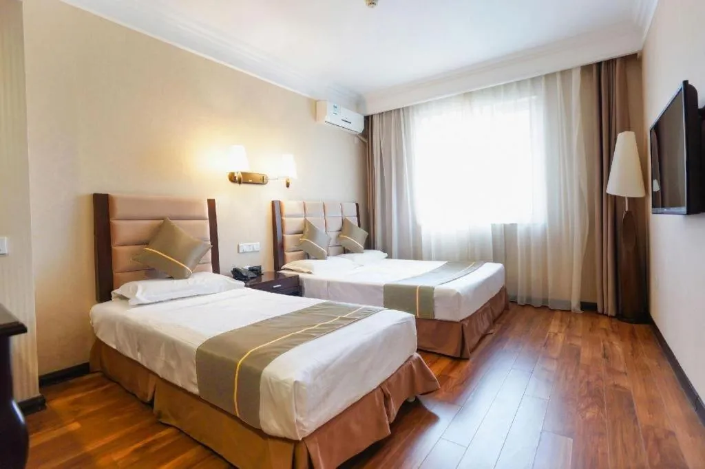 Bed in Anshan Camilla Business Hotel