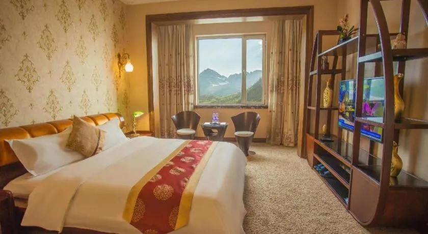 Bed in Anshan Camilla Business Hotel