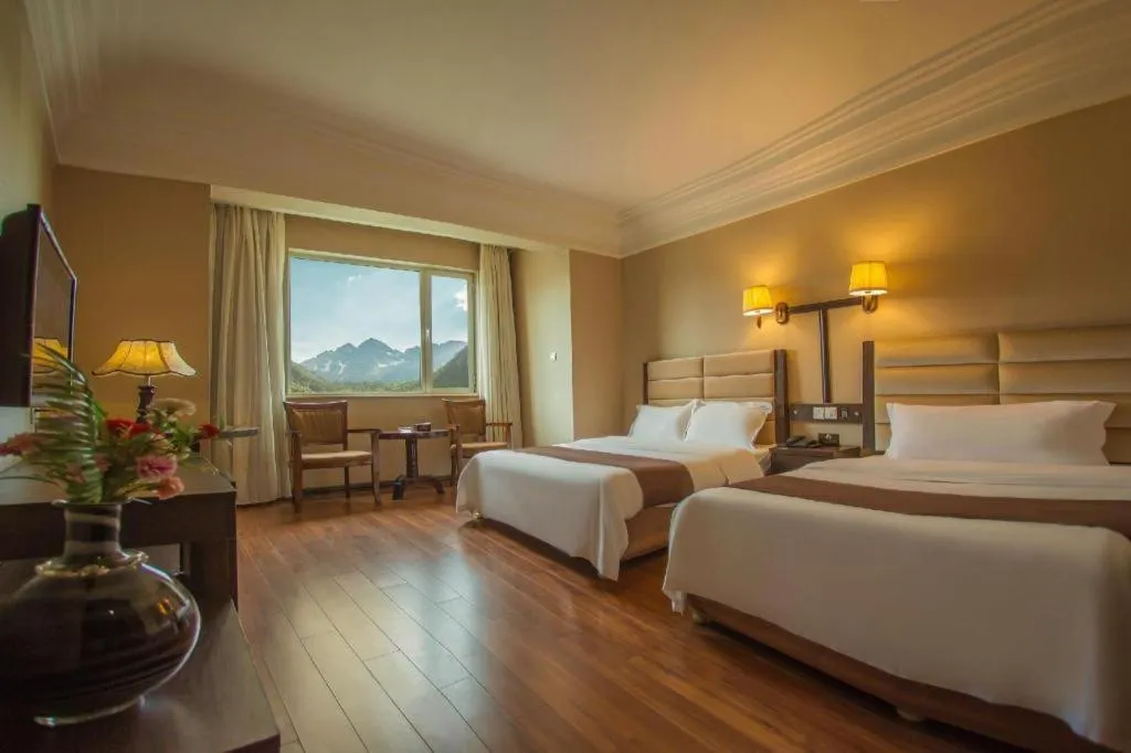 Bed in Anshan Camilla Business Hotel