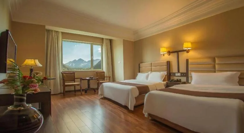 Bed in Anshan Camilla Business Hotel