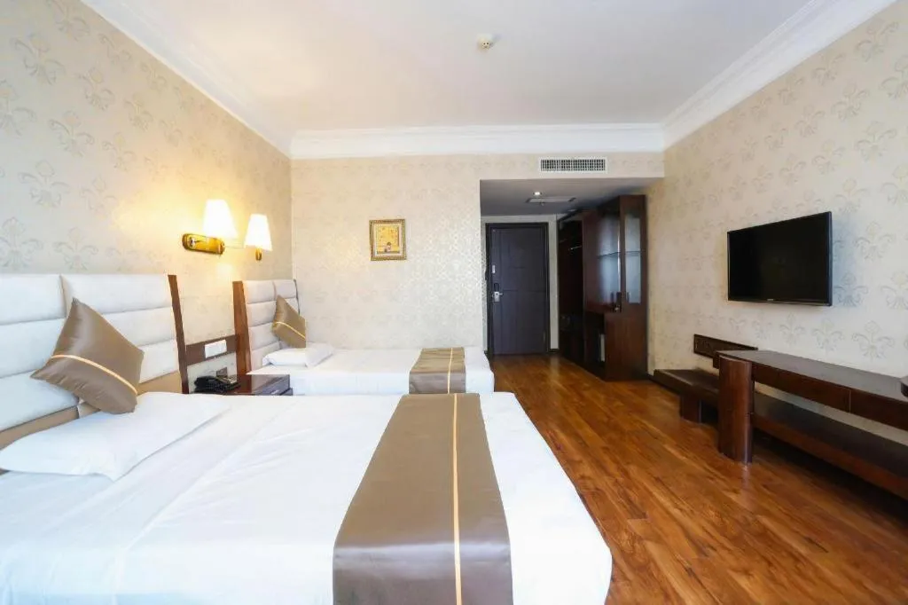 Bed in Anshan Camilla Business Hotel