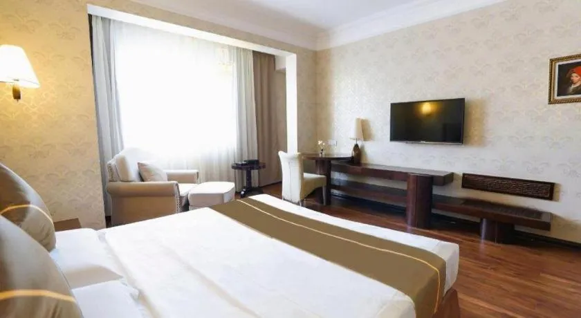 Bed in Anshan Camilla Business Hotel
