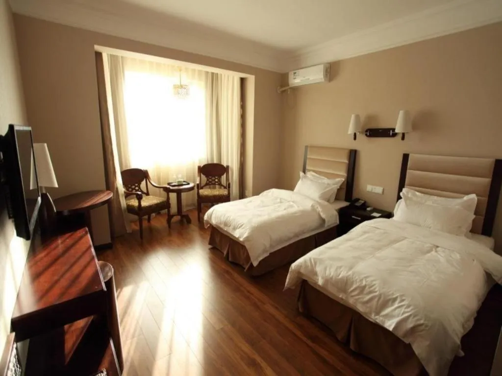 Bed in Anshan Camilla Business Hotel