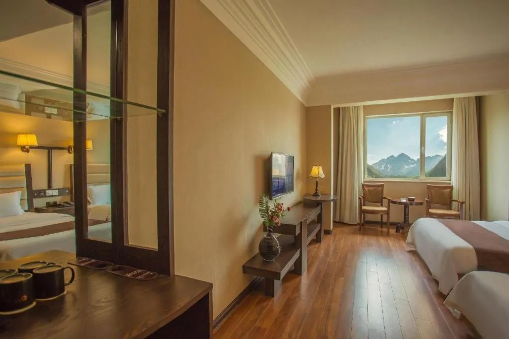 Bed in Anshan Camilla Business Hotel