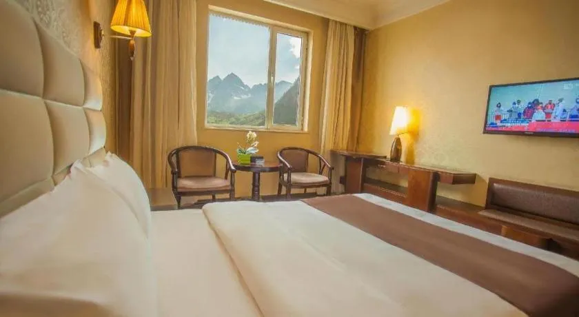 Bed in Anshan Camilla Business Hotel