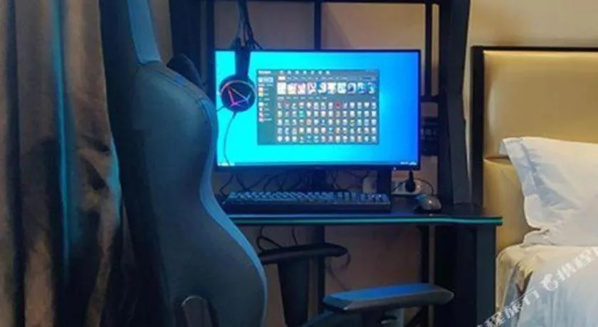 Bed in GreenTree Inn Guangzhou Panyu Bus Station Business Hotel