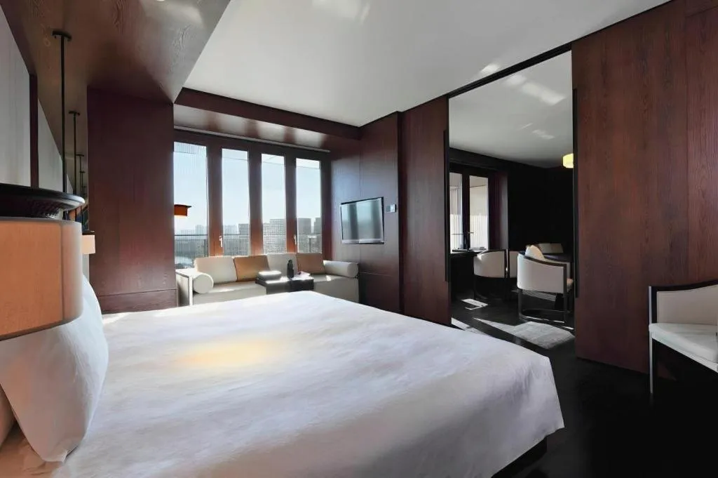 Bed in OCT Bay Breeze Hotel