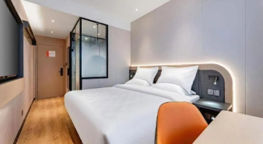 Bed in Jinjiang Inn Baotou Wenhua Road