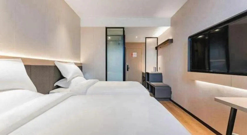 Bed in Jinjiang Inn Baotou Wenhua Road