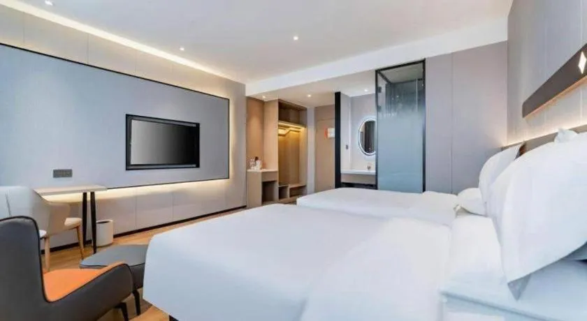 Bed in Jinjiang Inn Baotou Wenhua Road