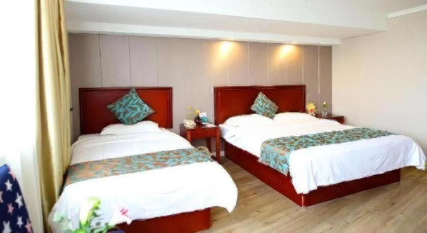 Bed in GreenTree Inn Wuxi Guangrui Road Hotel