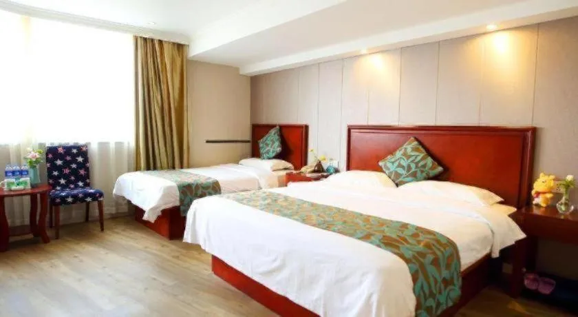 Bed in GreenTree Inn Wuxi Guangrui Road Hotel
