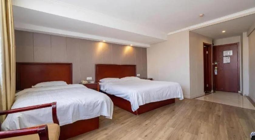 Bed in GreenTree Inn Wuxi Guangrui Road Hotel