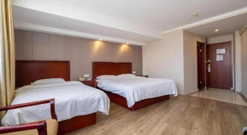 Bed in GreenTree Inn Wuxi Guangrui Road Hotel
