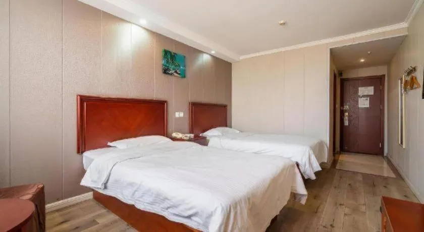 Bed in GreenTree Inn Wuxi Guangrui Road Hotel