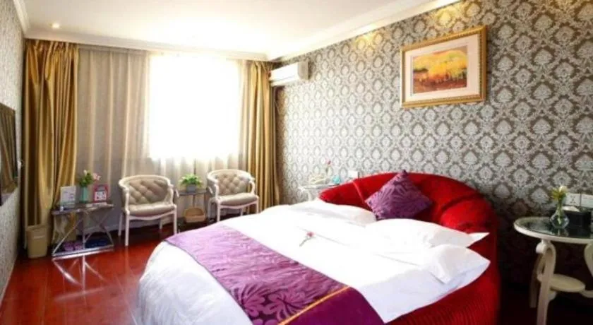 Bed in GreenTree Inn Wuxi Guangrui Road Hotel