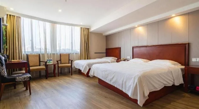 Bed in GreenTree Inn Wuxi Guangrui Road Hotel