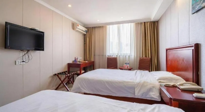 Bed in GreenTree Inn Wuxi Guangrui Road Hotel