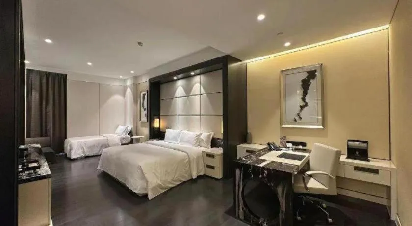 Bed in Banyan Tree Tianjin Riverside